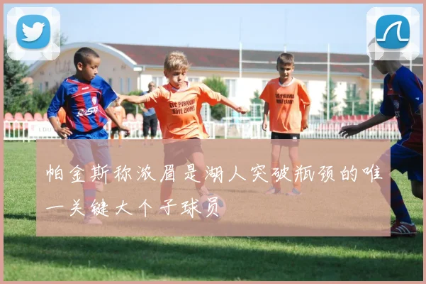 帕金斯称浓眉是湖人突破瓶颈的唯一关键大个子球员